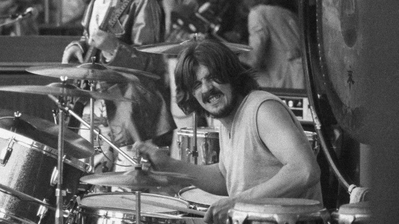 John Bonham tocando la batería 1972