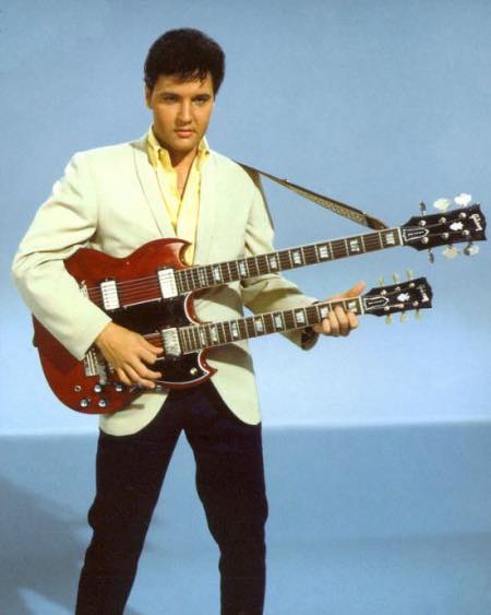Gibson ya producía guitarras de doble mástil en la década de los 50